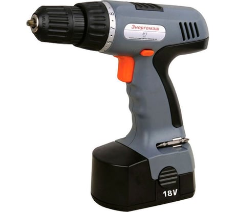 Аккумуляторная дрель Энергомаш ДШ-3018К