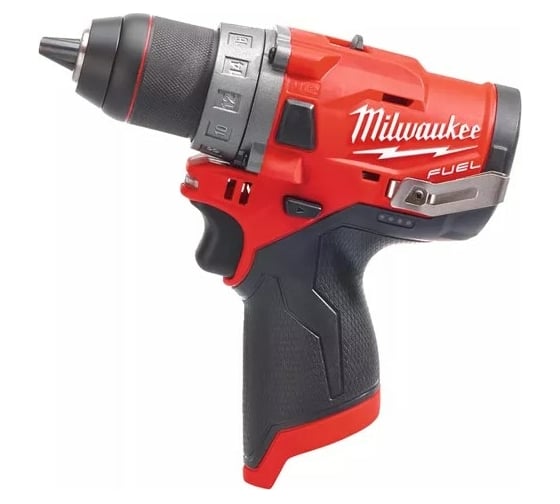 Субкомпактная двухскоростная дрель-шуруповерт MILWAUKEE M12 FDD-0 FUEL 4933459815 1