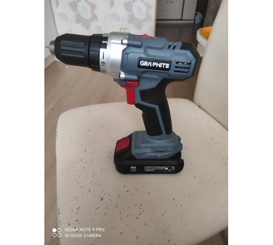 Аккумуляторная дрель-шуруповерт GRAPHITE Energy+ 58g000 - выгодная цена ...