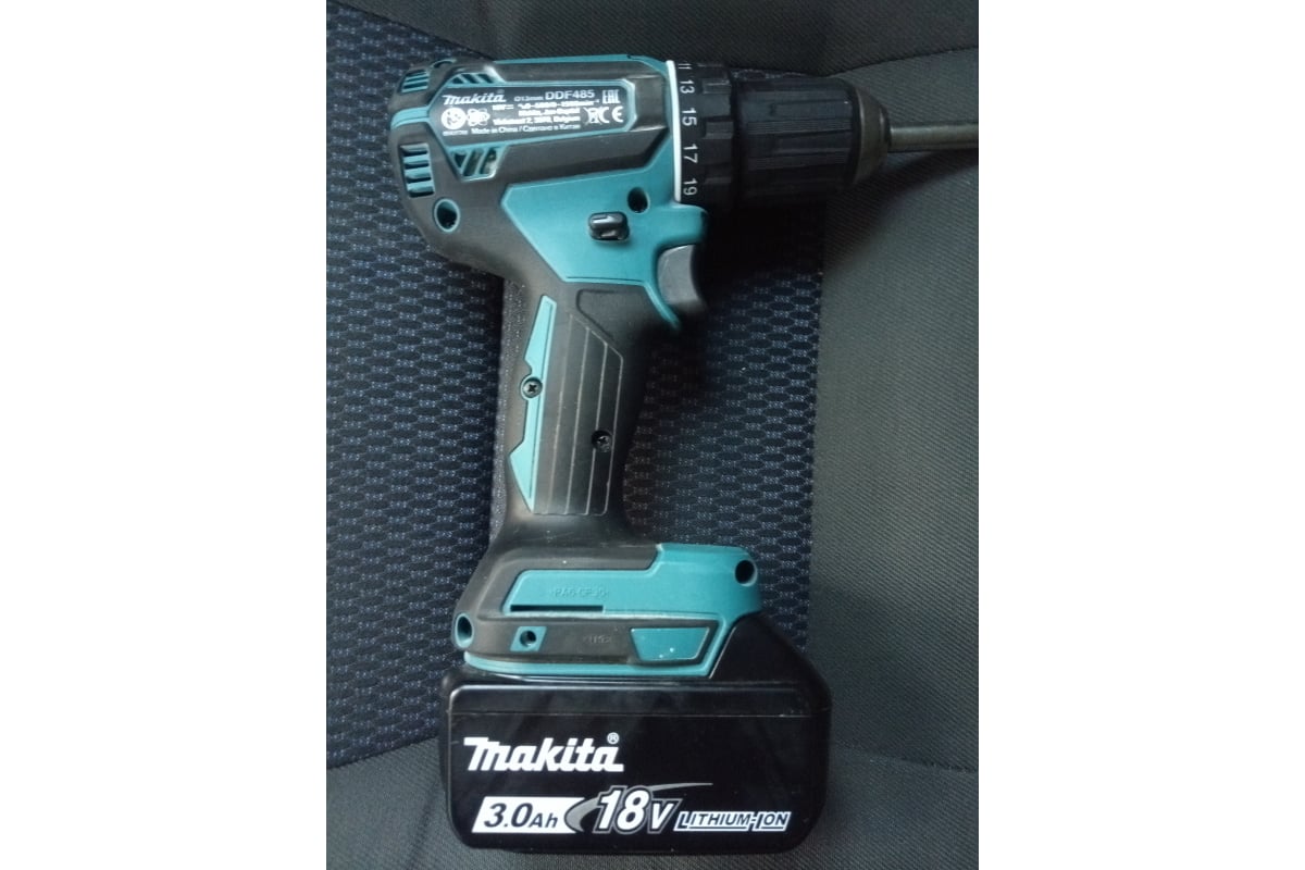 Аккумуляторный шуруповерт makita ddf485z