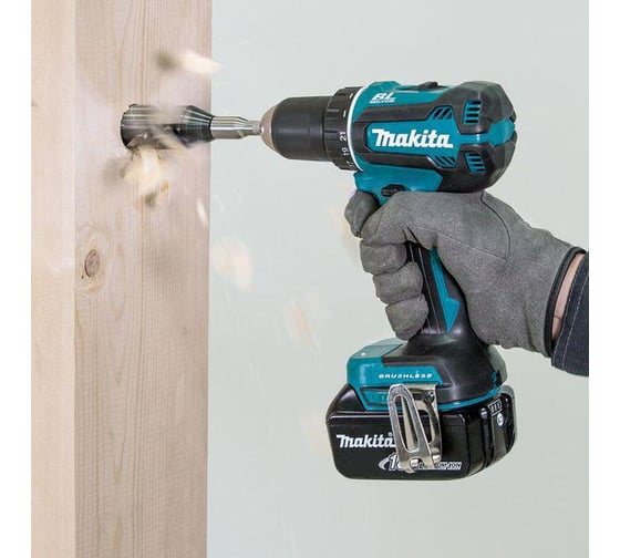 Аккумуляторная дрель-шуруповерт Makita DDF485SYE