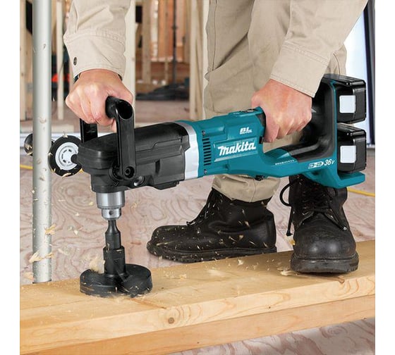 Аккумуляторная угловая дрель Makita DDA460Z