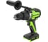 Дрель-шуруповерт ударная аккумуляторная GreenWorks GD24DD140, 24 В, 140 Н·м, бесщеточная, без АКБ и ЗУ 3707607 12