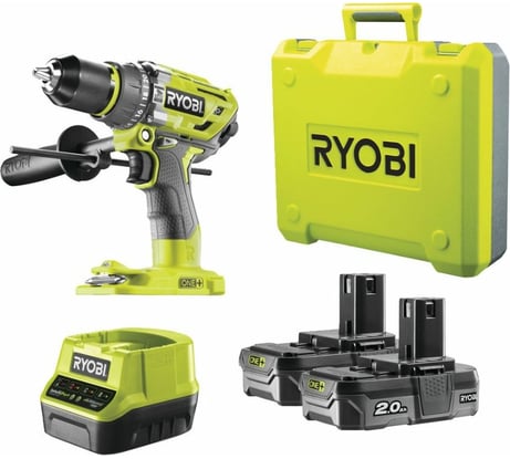 Бесщеточная ударная дрель-шуруповерт Ryobi ONE+ R18PD7-220B 5133004295