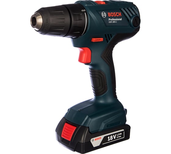 Аккумуляторная дрель-шуруповерт Bosch GSR 180-LI 0.615.990.K9P