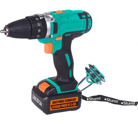 Аккумуляторная дрель-шуруповерт Sturm CD3220LI