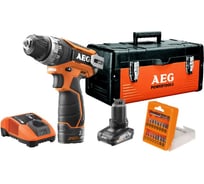 Аккумуляторная ударная дрель-шуруповерт AEG BSB12C2LI-X02KIT1X 4935459153