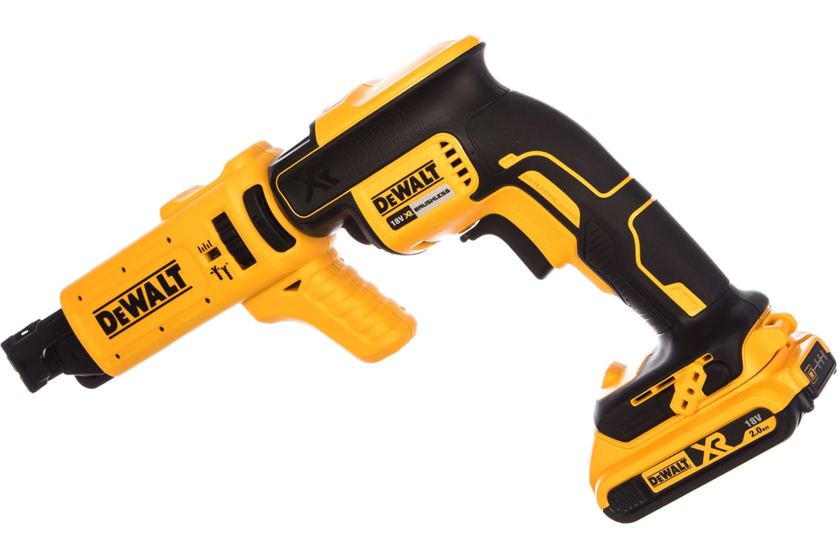 Шуруповерт аккумуляторный для гипсокартона DeWalt DCF620D2-QW