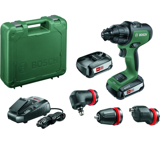 Аккумуляторная ударная дрель-шуруповерт Bosch AdvancedImpact 18 Set 0.603.9B5.103