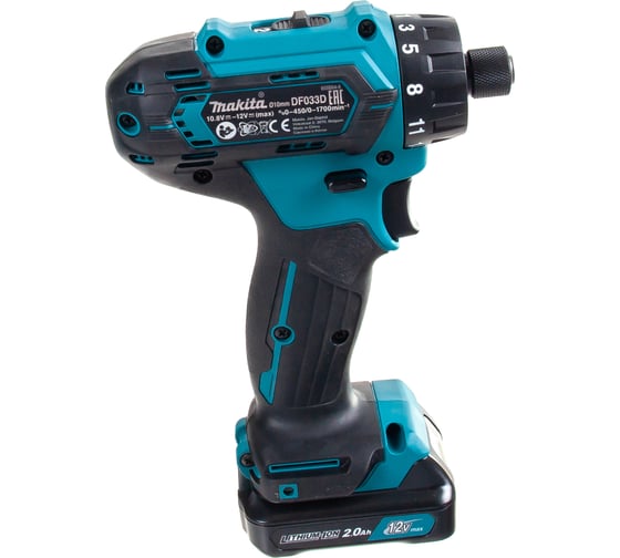 Аккумуляторная дрель-шуруповерт Makita CXT DF033DWAE