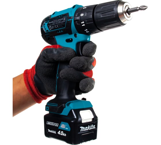 Аккумуляторная дрель-шуруповерт Makita HP333DWME