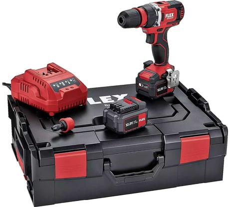 Беспроводная дрель-шуруповерт FLEX DD 2G 10.8-EC/4.0 Set 462764