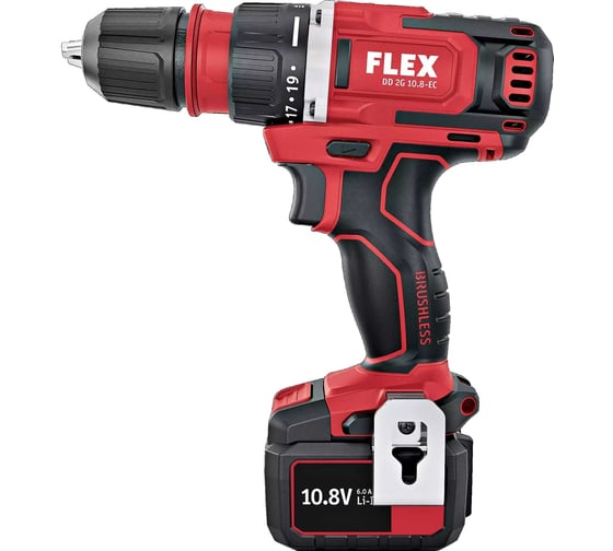 Беспроводная дрель-шуруповерт FLEX DD 2G 10.8-EC/4.0 Set 462764