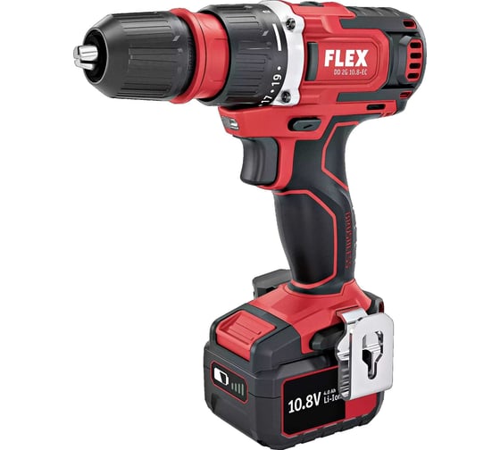 Беспроводная дрель-шуруповерт FLEX DD 2G 10.8-EC/4.0 Set 462764