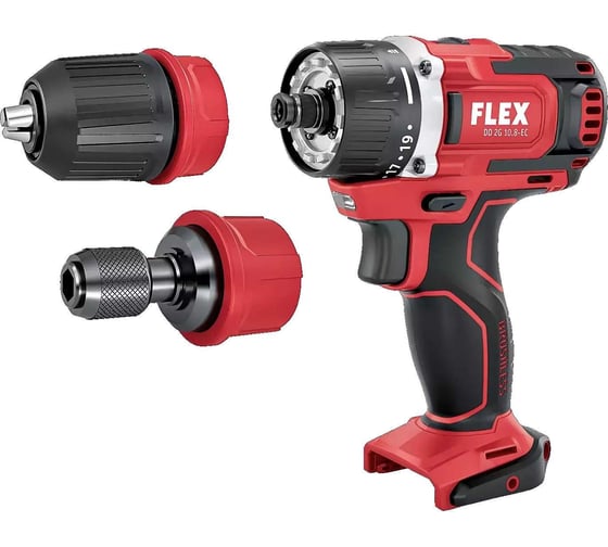 Беспроводная дрель-шуруповерт FLEX DD 2G 10.8-EC/4.0 Set 462764
