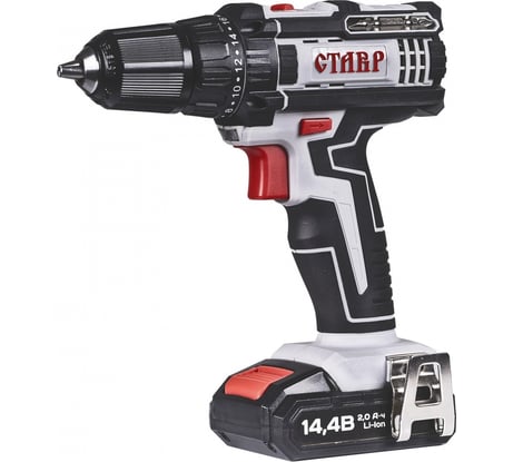 Аккумуляторная дрель-шуруповерт Ставр 9020100323