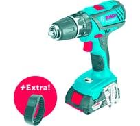 Аккумуляторная дрель-шуруповерт Bosch GSB 18-2-LI Plus + фитнес-браслет 0.615.990.K2S