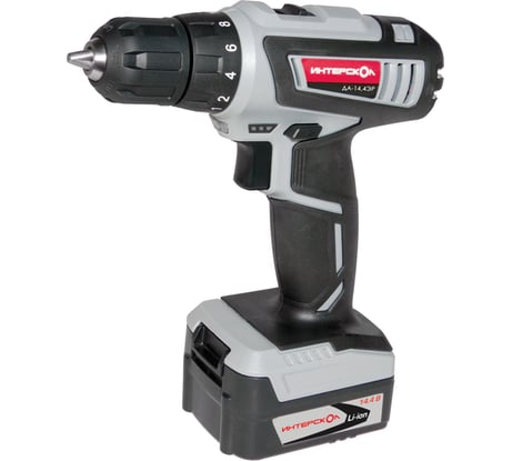 Аккумуляторная дрель-шуруповерт Интерскол ДА-14.4ЭР 535.0.2.01