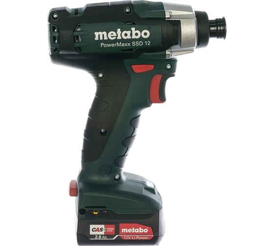 Аккумуляторный ударный гайковерт Metabo PowerMaxx SSD 12 601114500