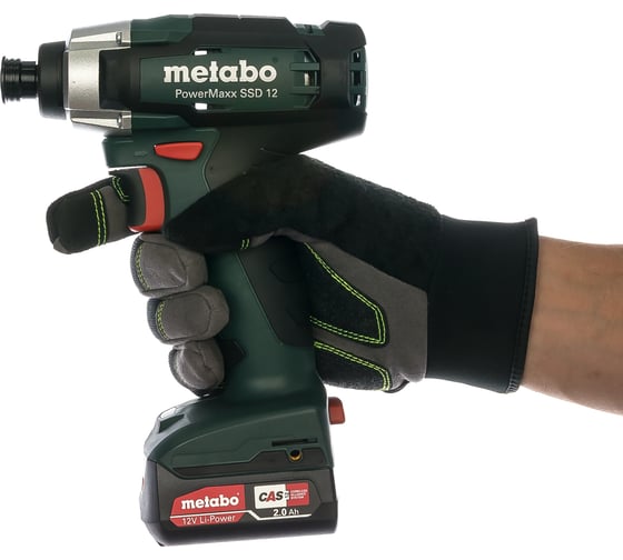 Аккумуляторный ударный гайковерт Metabo PowerMaxx SSD 12 601114500