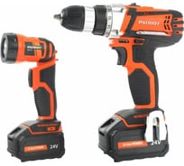 Аккумуляторная дрель-шуруповерт PATRIOT BR 244Li LED The One 180201494