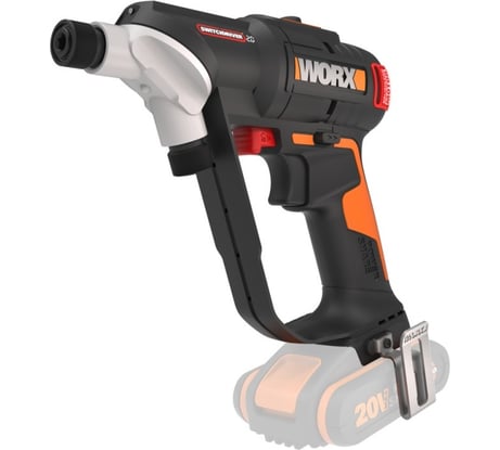 Аккумуляторная бесщёточная дрель-шуруповерт WORX Switchdriver 2.0 , 50Нм, 20В, без АКБ и ЗУ WX177.9
