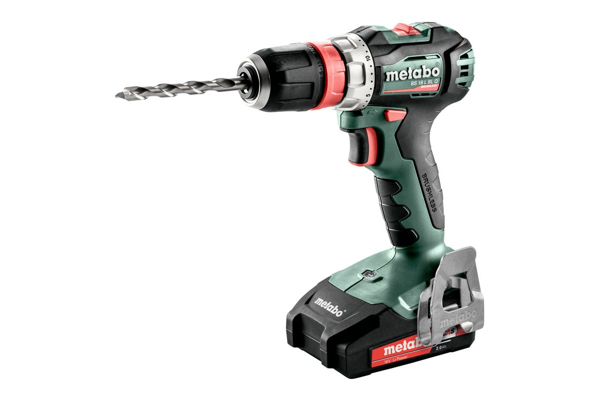 Аккумуляторная дрель-шуруповерт Metabo BS 18 L BL Q 602327500 - выгодная  цена, отзывы, характеристики, фото - купить в Москве и РФ