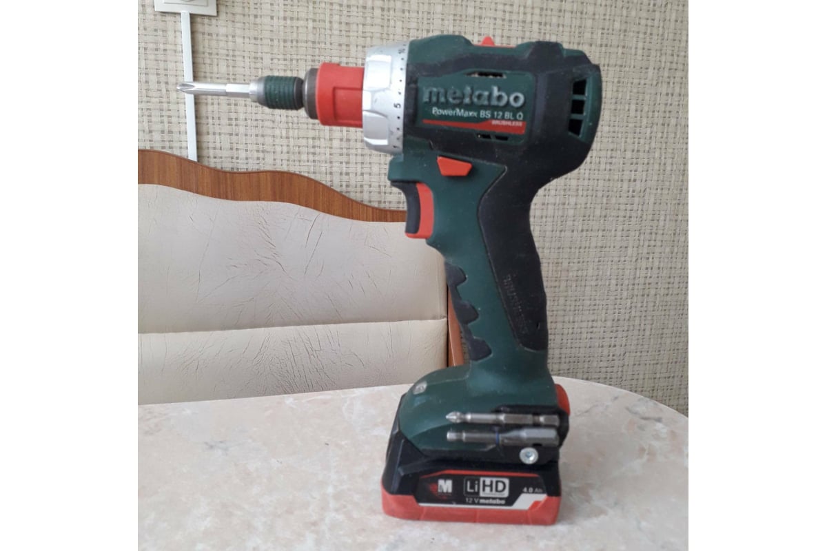 Аккумуляторная дрель-шуруповерт Metabo PowerMaxx BS 12 BL Q 601039500 ...