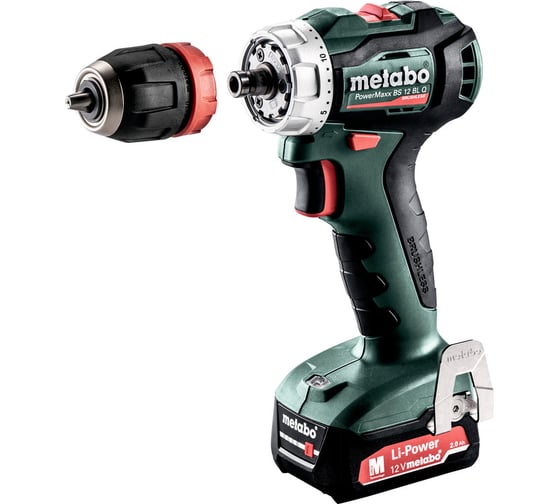 Аккумуляторная дрель-шуруповерт Metabo PowerMaxx BS 12 BL Q 601039500