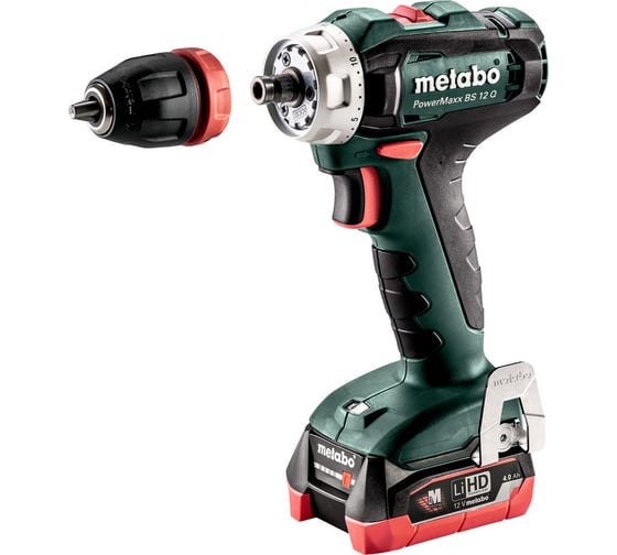Аккумуляторная дрель-шуруповерт Metabo PowerMaxx BS 12 Q 601037800