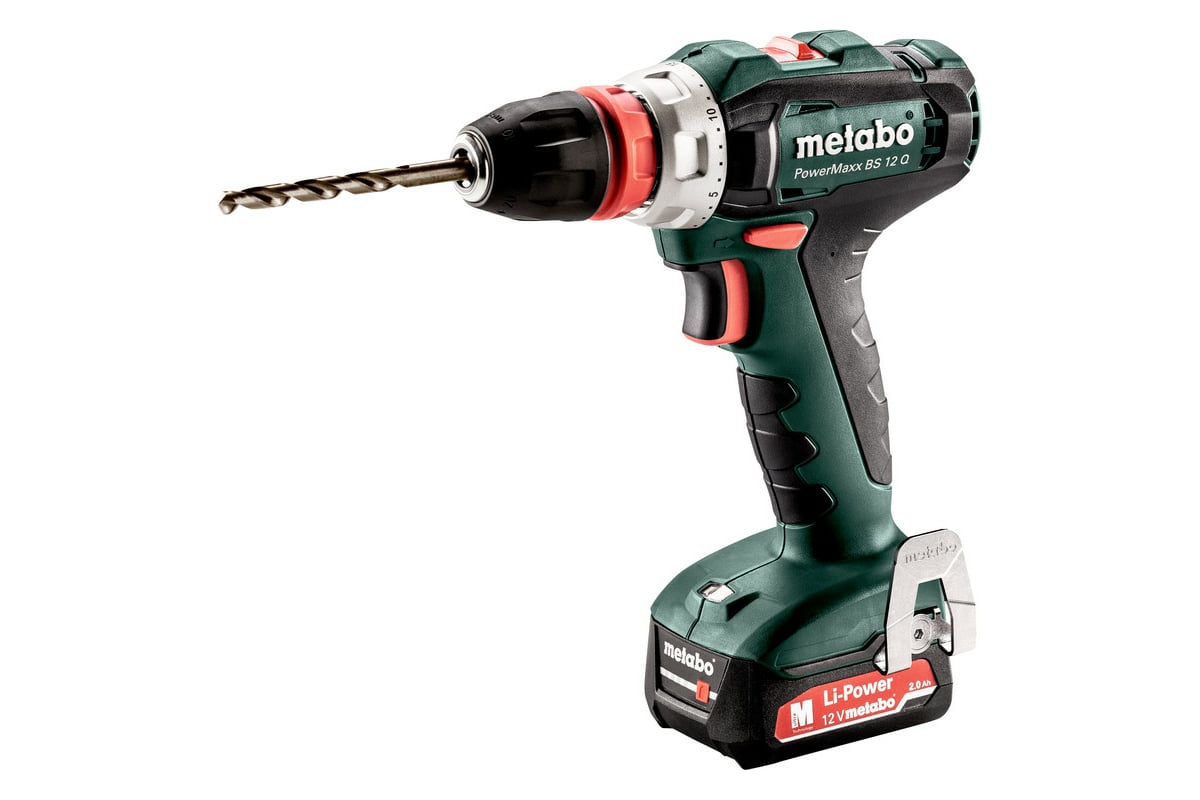 Аккумуляторная дрель-шуруповерт Metabo PowerMaxx BS 12 Q 601037500 ...