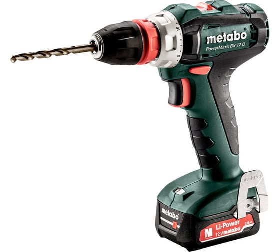 Аккумуляторная дрель-шуруповерт Metabo PowerMaxx BS 12 Q 601037500