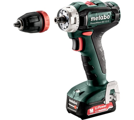 Аккумуляторная дрель-шуруповерт Metabo PowerMaxx BS 12 Q 601037500