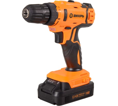 Аккумуляторная дрель-шуруповерт Вихрь ДА-18Л-2К 72/14/9