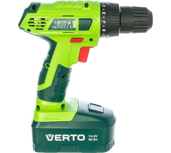 Аккумуляторная дрель-шуруповерт Verto 50G185