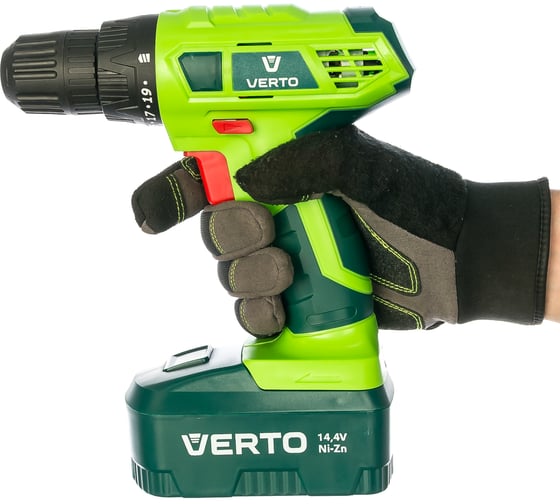 Аккумуляторная дрель-шуруповерт Verto 50G185