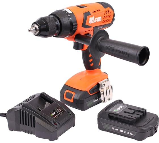 Аккумуляторная дрель-шуруповёрт SAFUN CDI-18BL PROFI 0030307