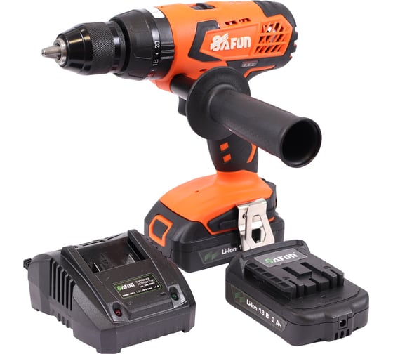Аккумуляторная дрель-шуруповерт SAFUN CDI-18 PROFI 0030306