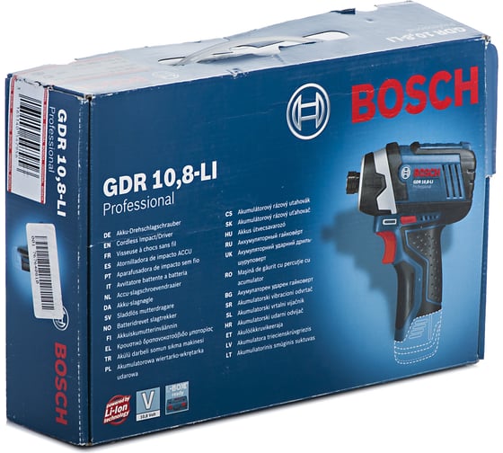 Аккумуляторный ударный гайковерт Bosch GDR 12V-105 Professional Solo 0.601.9A6.901