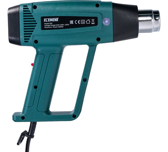Термофен электрический ELEMENT 305 (2000W) 18908