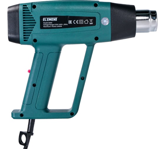 Термофен электрический ELEMENT 308D (2000W) 18910