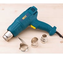 Технический фен FIT 2000 Вт, 350/500 C, 300/550 л/мин, коробка 80602