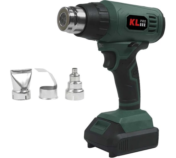 Профессиональный строительный фен аккумуляторный KLPRO KLSH18-50 18 v / 5.0 ah 14009 1