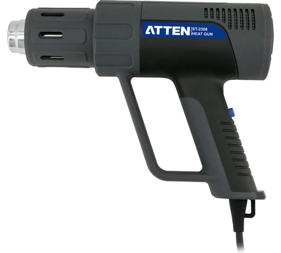 Цифровой термофен ATTEN ST-2308 230В, 2100Вт, 50-650 С, LED 142547