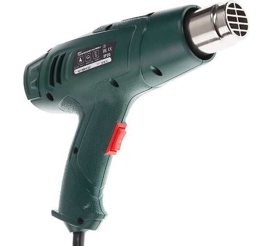 Технический фен Flex 2000 Вт, 350/600С, 300/500 л/мин, насадки, тепл. защита HG2000LE