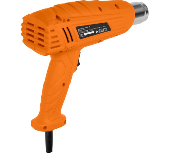 Технический фен TDM ELECTRIC ТФ-03, 2000 Вт, 2 режима, 350/600 C, 300/500 л/мин, Гранит SQ1029-0103