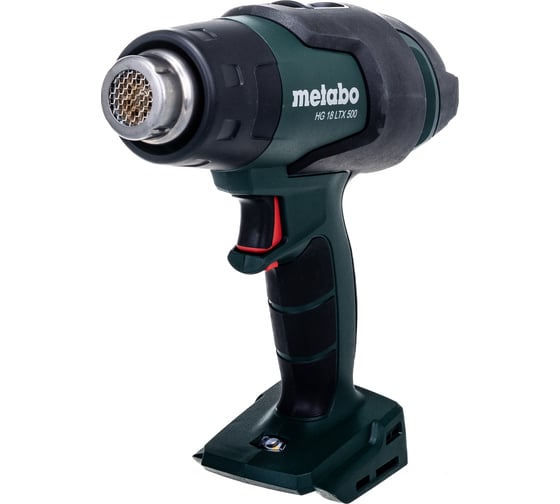 Аккумуляторный фен Metabo HG 18 LTX 500, без АКК и ЗУ, 610502850