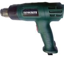 Фен промыш-й FAVOURITE FHGP 2000 2000Вт, 400/600С, 300/500л/мин 2реж. 119102000