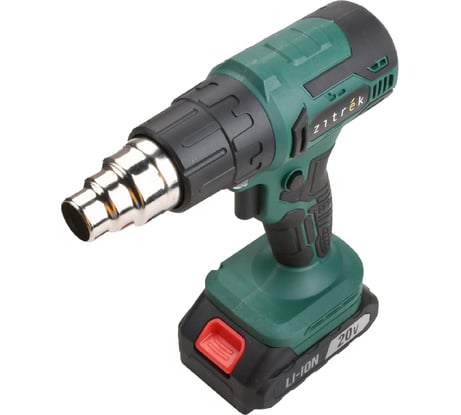 Фен строительный аккумуляторный Zitrek ZKHG 20 Li, 20В, 1x4.0Ач 085-1026
