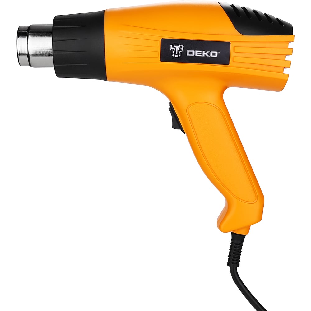 Строительный фен DEKO HG2000W, 2000Вт, 2 скорости, защита от перегрева ...